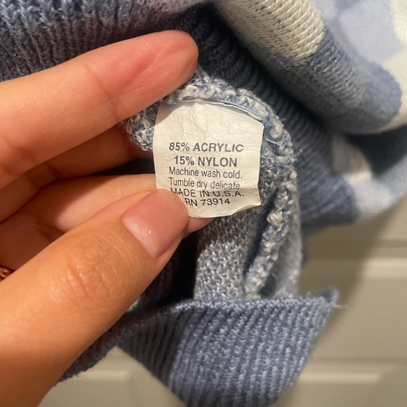 Alfred Dunner vintage argyle sweater men’s M - Picture 4 of 5